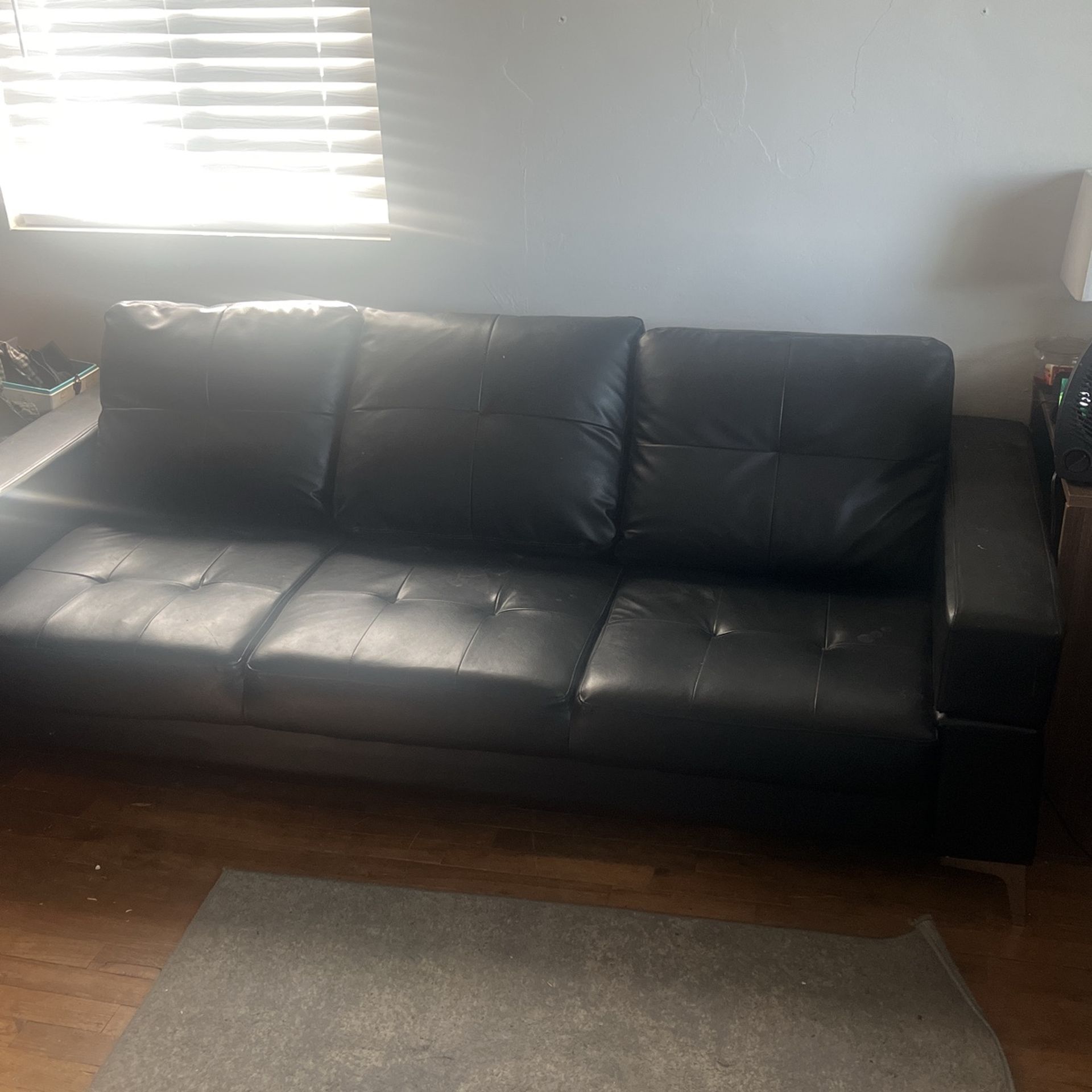 Black Futon Couch
