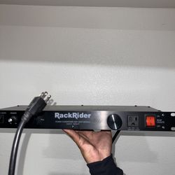 Rack rider- power conditioner & light module