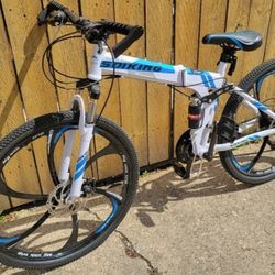 Shimanos Folding Mountain Bike