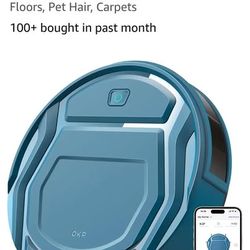 OKP K2P Robot Vacuum Cleaner - WiFi/App/Alexa, 3000Pa Suction, Self-Charging - Like New
