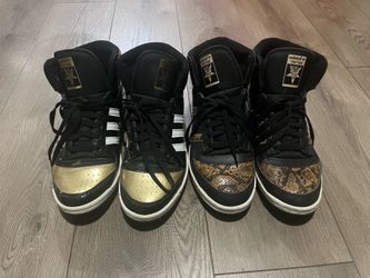 2 Pairs of Men’s Adidas Top Ten Sneakers Sizes 10 1/2 and size 10!