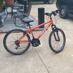 Orange Huffy Bike