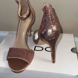 Aldo Pink Sequence Heels ( Never Worn) 