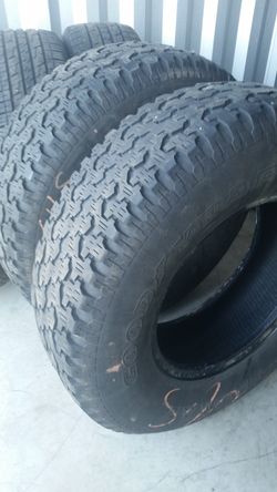 235/75/r15 Goodyear wrangler radials
