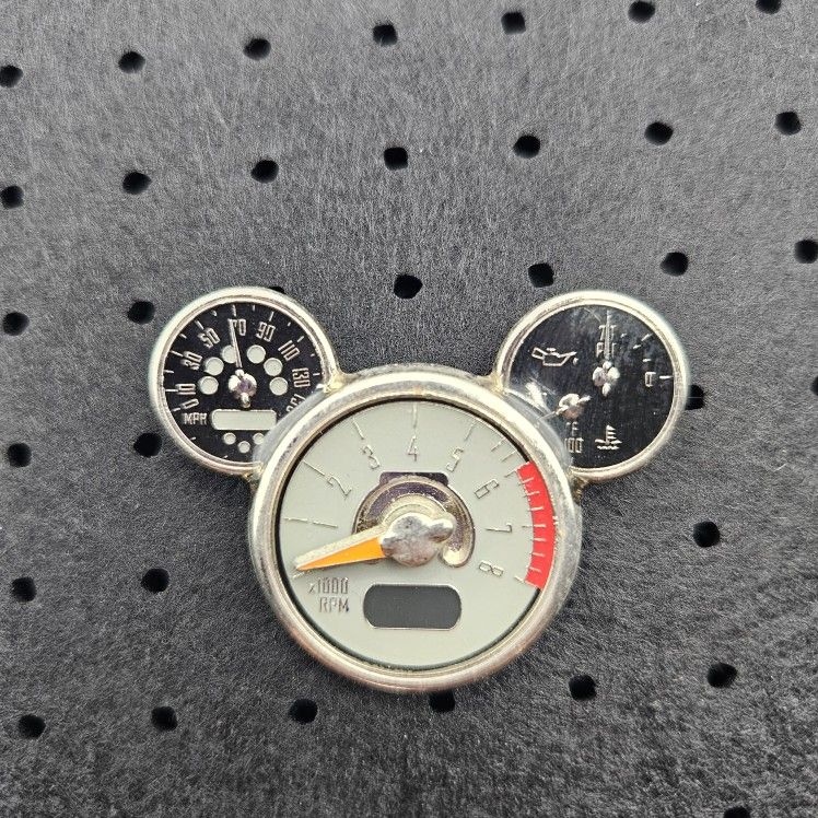 2008 Rare Collectible Disney Mickey Mouse Ears RPM Hat Lapel Metal Pin