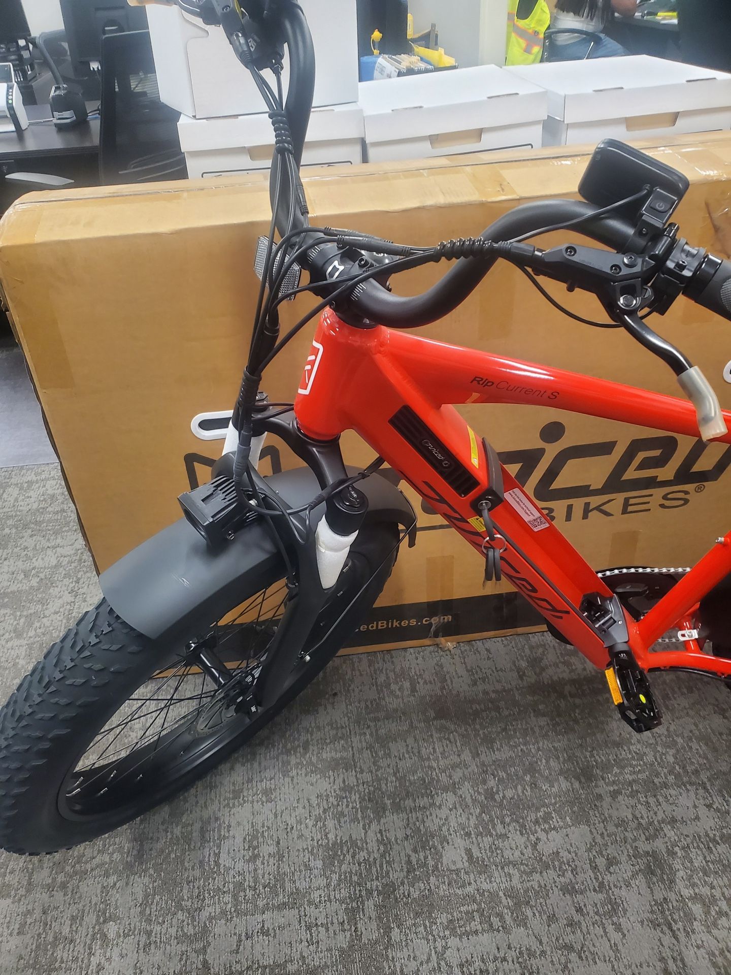 New Juiced RipCurrent S Electric Fat-Tire Bike No Battery