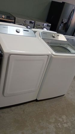 King size set top load washer & electric dryer with warranty delivery fee depends on address 🏠🚛🛣️