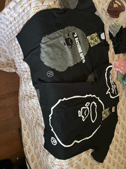 Bape shirts both size medium shoot offers