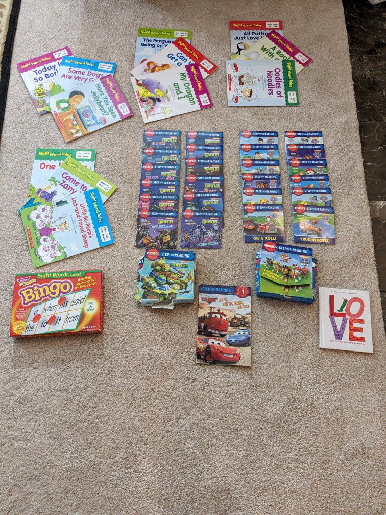 Sight Words And Phonics 38 Books