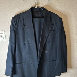 Fogley Men’s Double Breasted Suit Jacket And Pants 