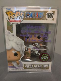Funko: Luffy Gear 5 Glow Chase * Signed Quoted * OBO