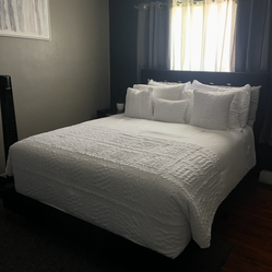 Queen Bed Set – $270 (Negotiable)