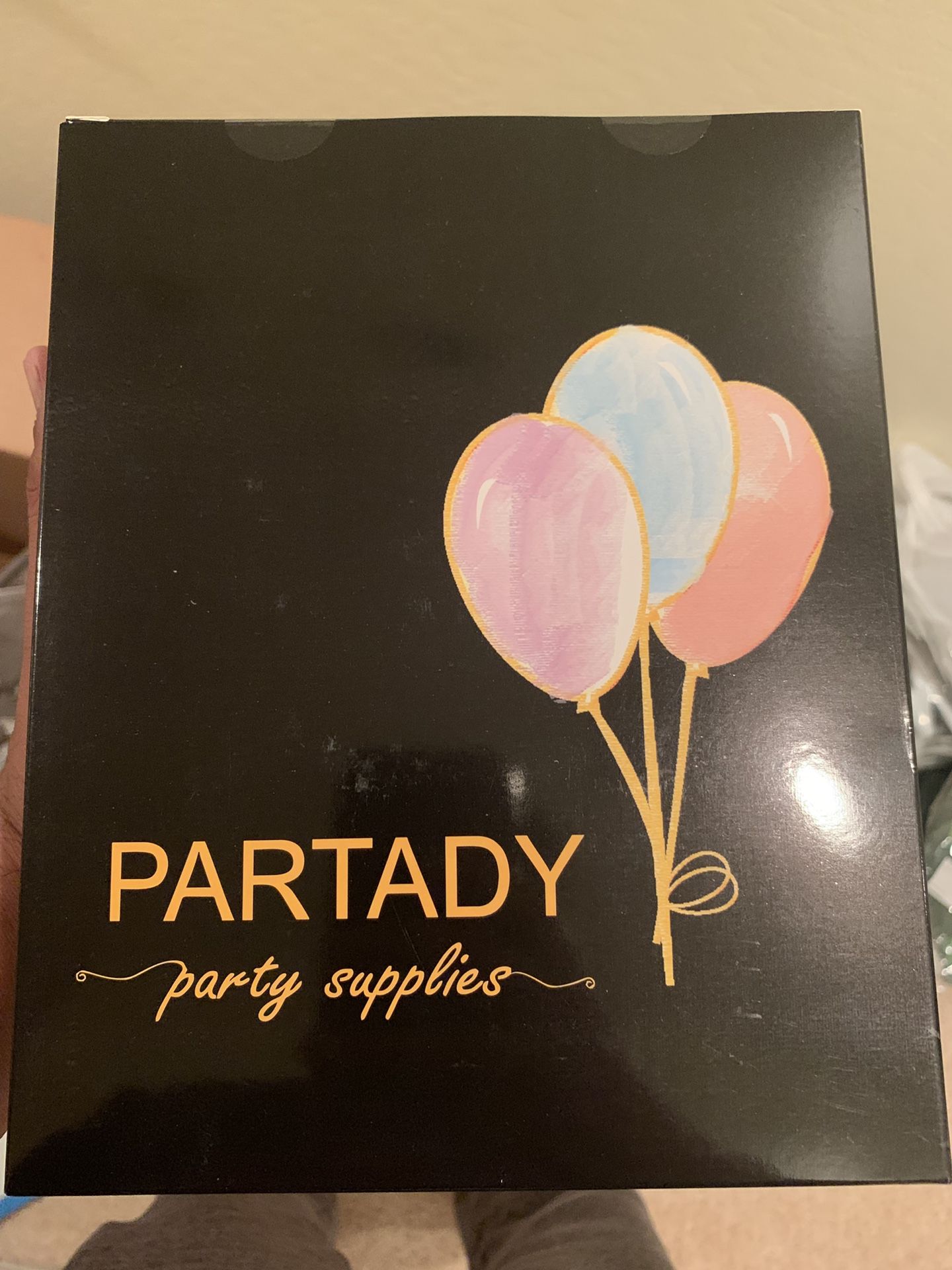 Baby Shower Decorations for Girl – Pink and Gold Hanging Decorations Set with Paper Fans Kit, Banner, Tissue Pompoms Flowers and Balloons – Great Gi