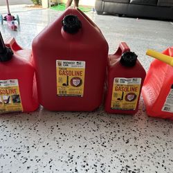 Spare Gas Cans