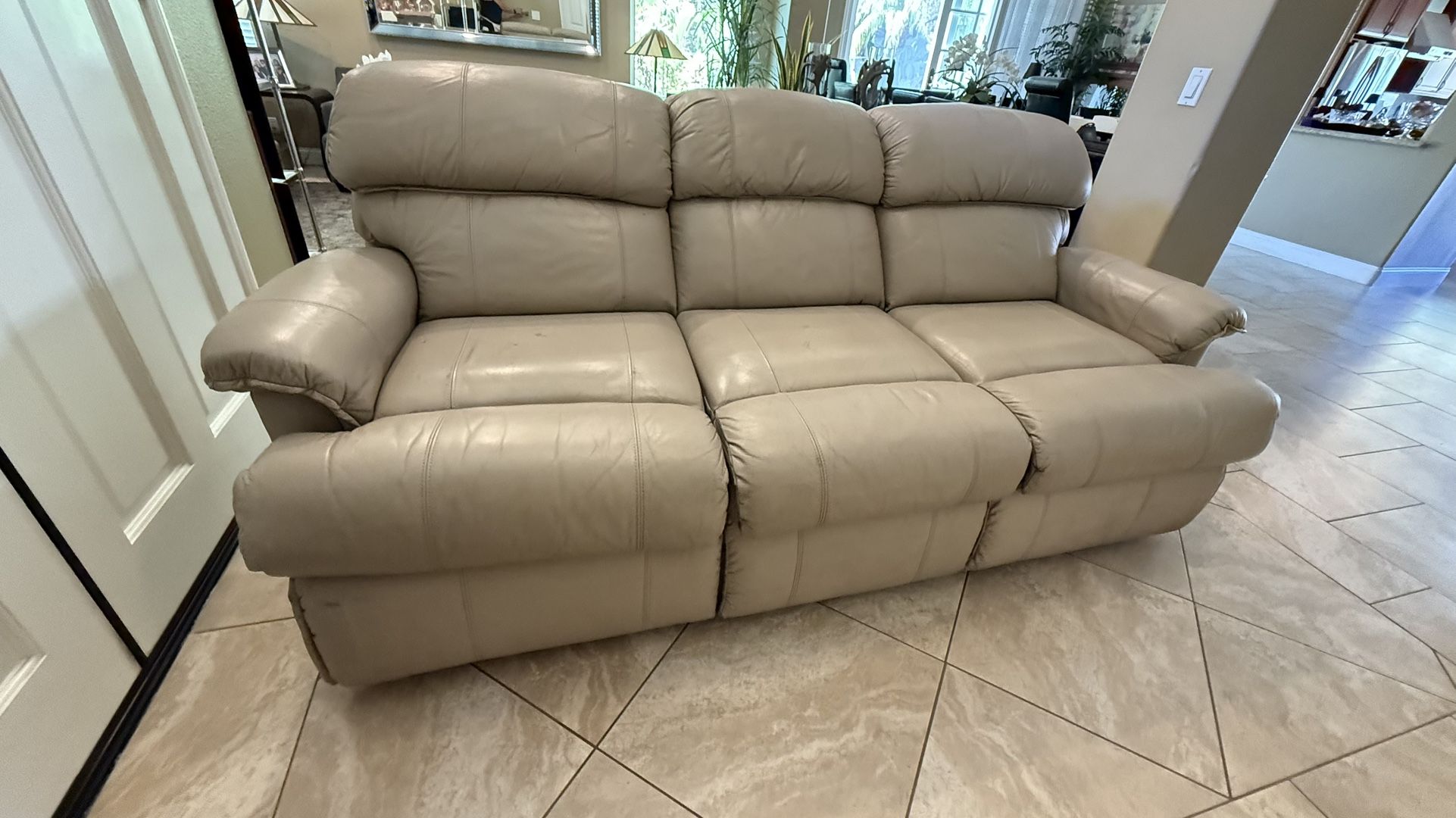 Leather Sofa