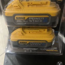 dewalt 20v 2-Batterys 5.0 Power Stack 
