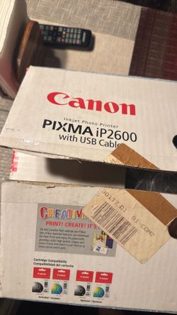 Canon PIXMA iP2600 Photo Printer – New in Box