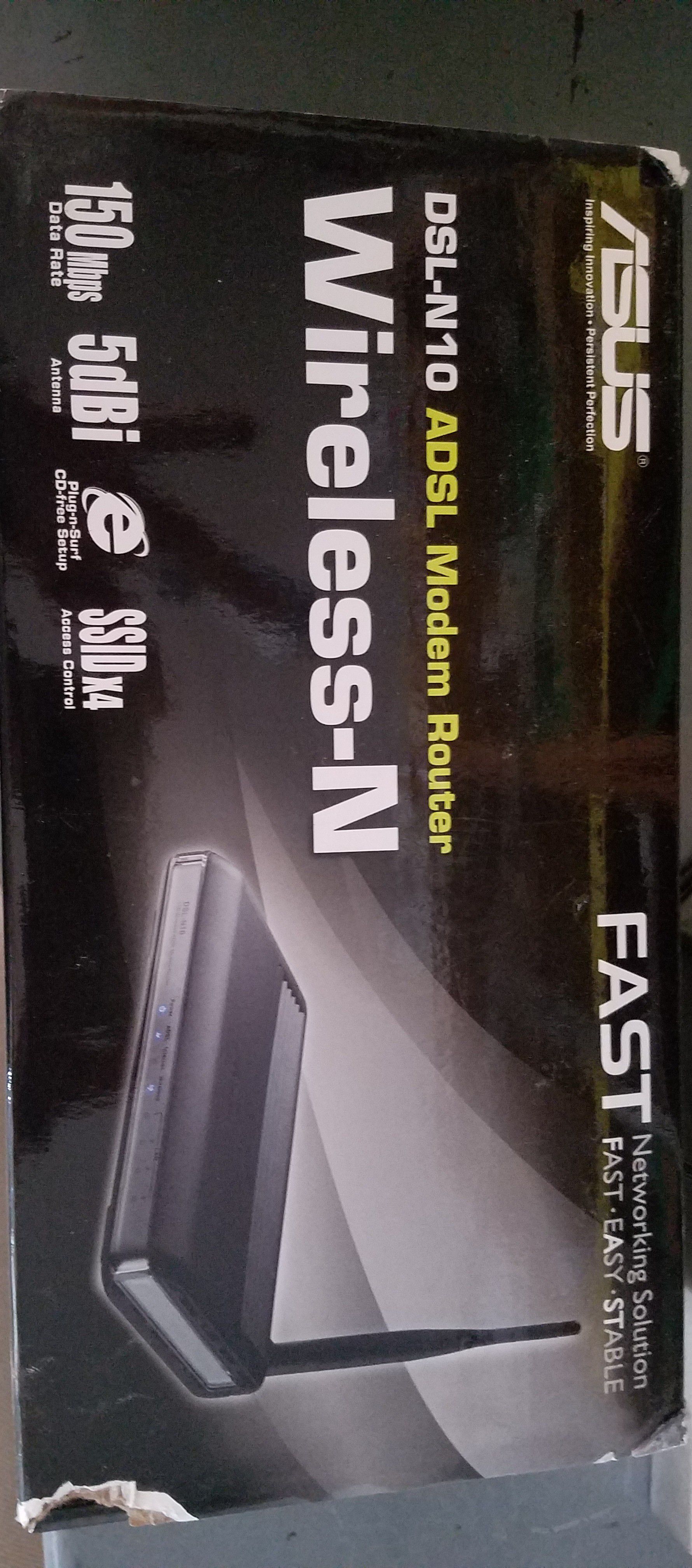 ASUS DSL-N10 Wireless N Fast Modem Router