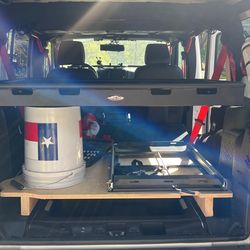 Jeep rear cargo rack for JK off A 2017