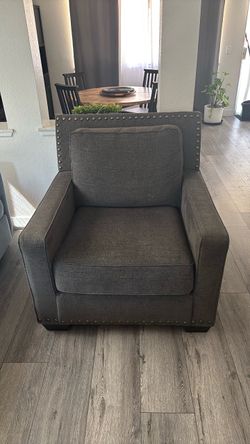 Accent chair, living room