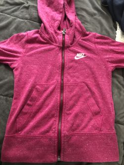 Nice Nike pink small girl jacket at size S. Like new