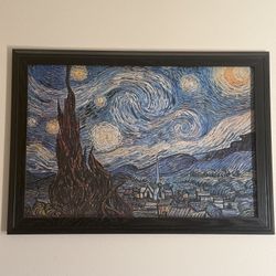 Vincent Van Gogh Wall Painting. 