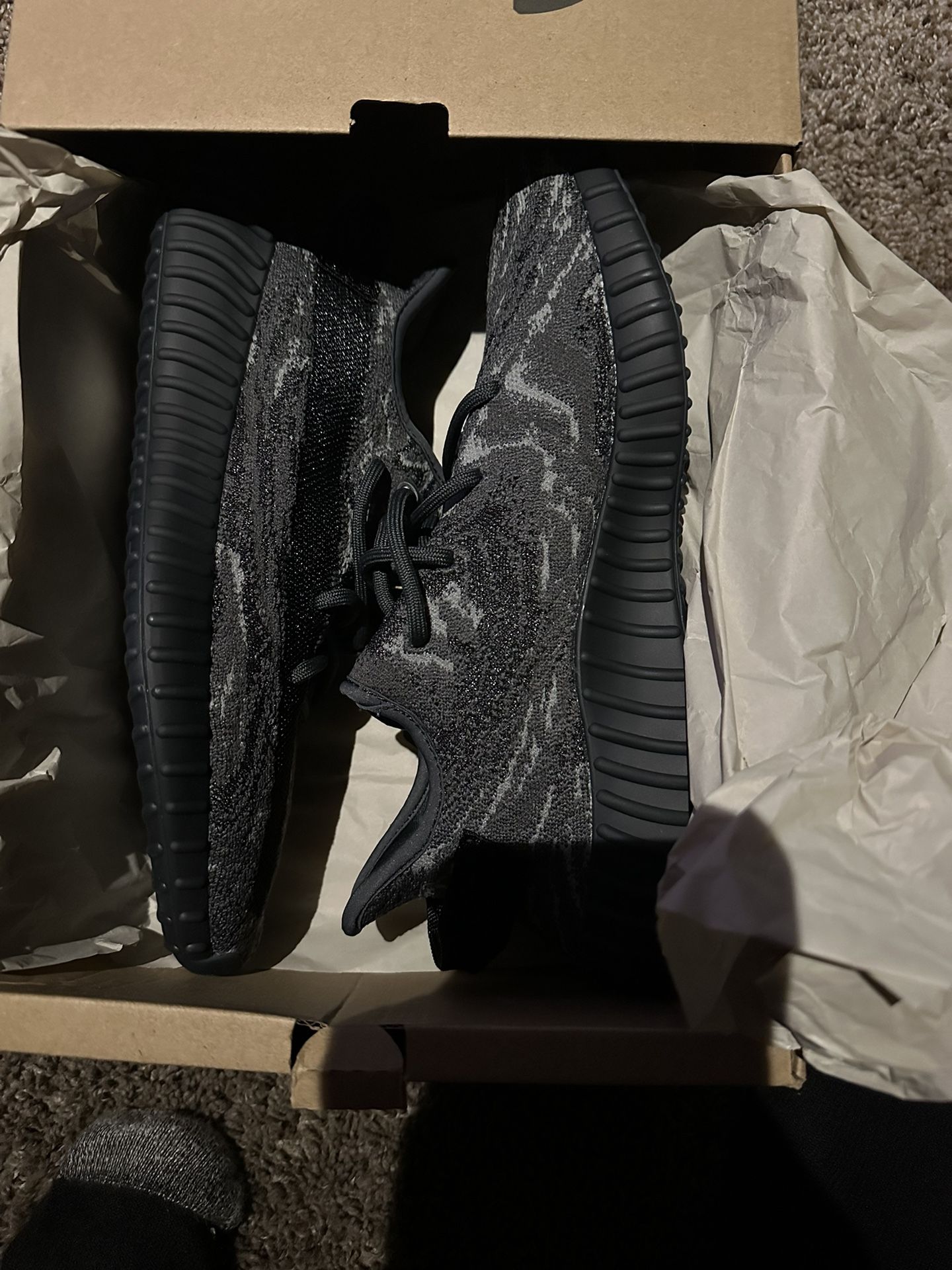 Yeezy 350 Grey Black( Brand New in Box)