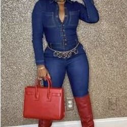 Jean Jumpsuit For Women