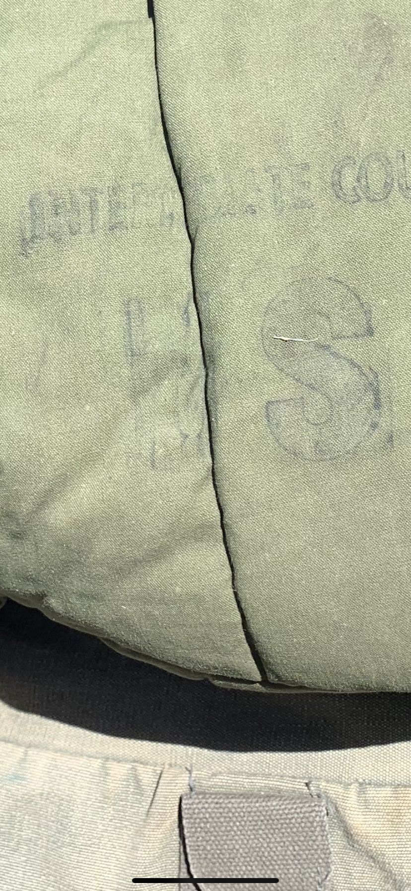 Vintage US Miliatary Sleeping Bag
