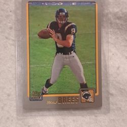 Drew Brees And Tony Gwynn Card