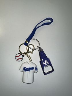 Los Angeles Dodgers Keychain With Bottle Opener