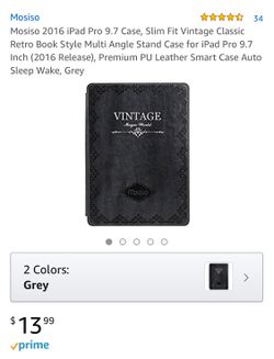 Brand New Mosiso Apple iPad Pro 9.7 Vintage Leather Protective Case
