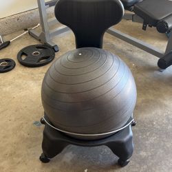 Yoga Ball And Chair