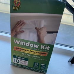 Window Film Insulation Sealant Kit - Brand New Unopened - Duck Brand