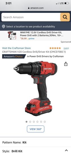 Craftsman Drill 