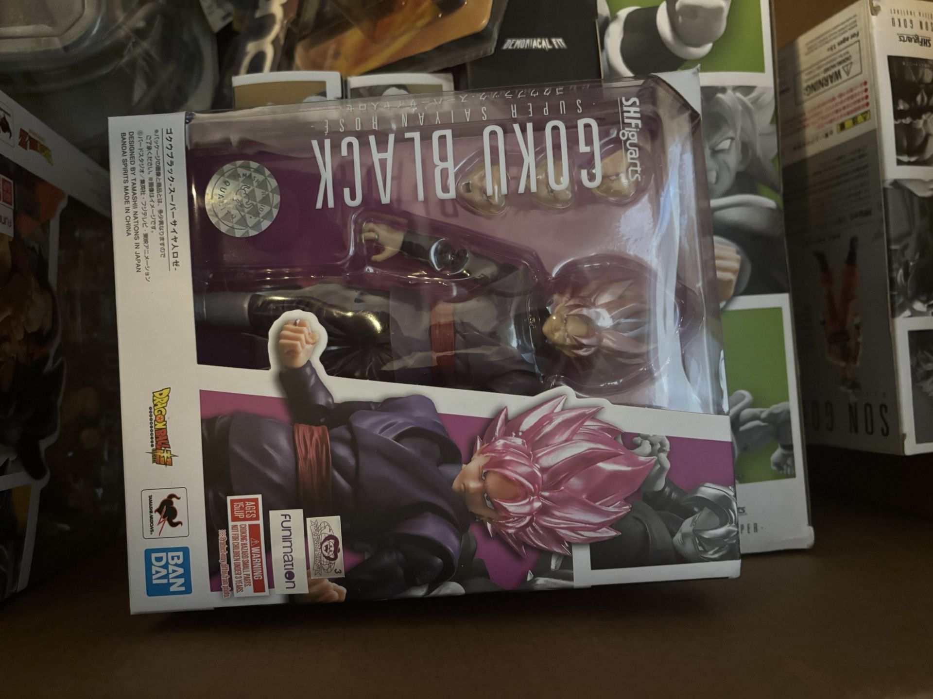 Rose Goku Black S.H. Figure