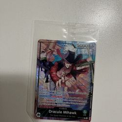 One Piece TCG Mihawk PSA Promo Sealed