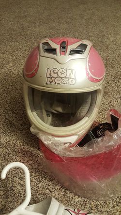 Icon motorcycle helmet only