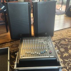 PA System EV Speakers Allen & Heath ZED 16 Fx