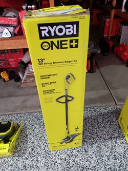 Ryobi ONE+ 18V 13" String Trimmer/Edger Kit
