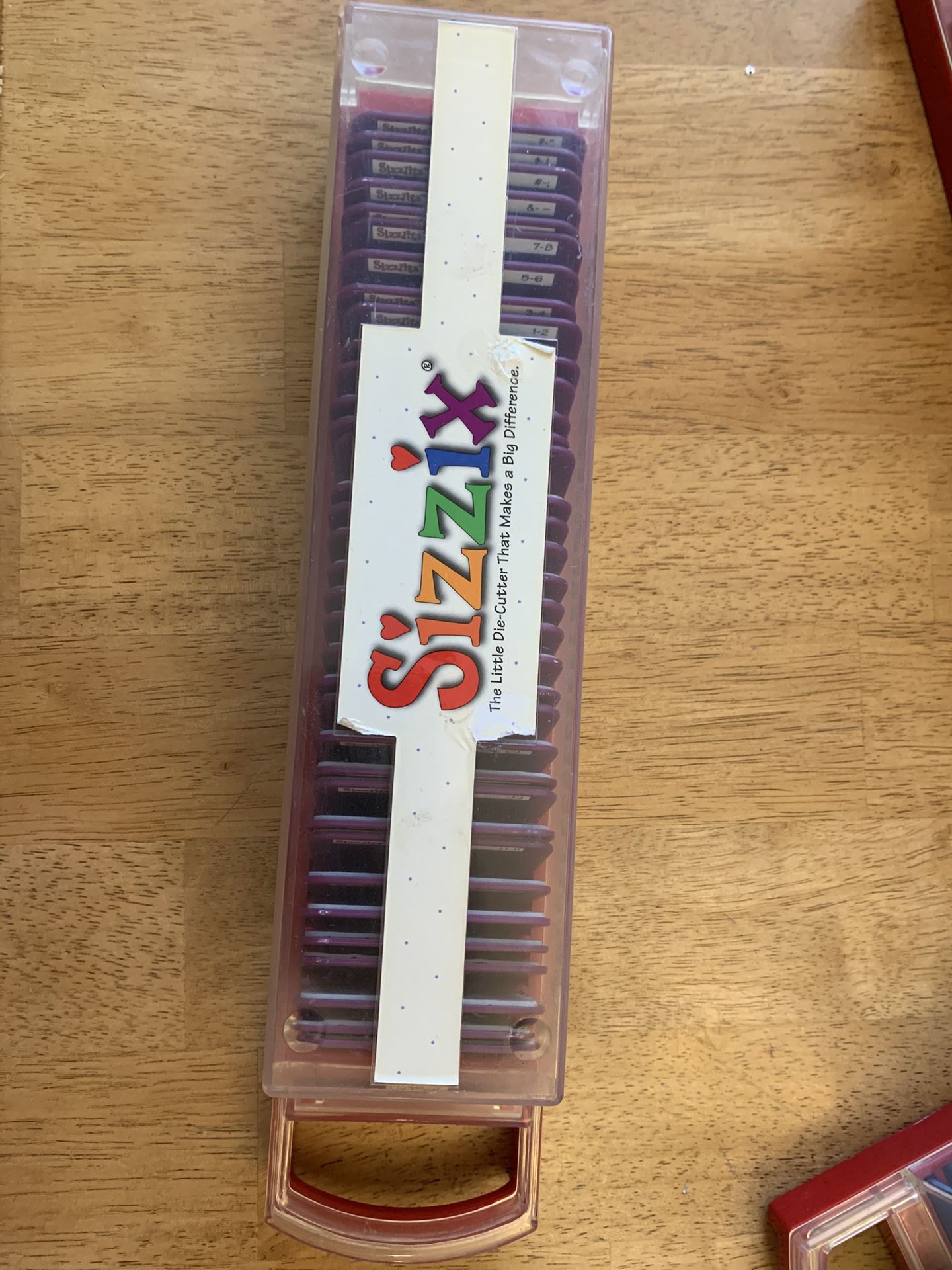 Sizzlits by Sizzix ‘Script’ Alphabet / Letters & Numbers Dies