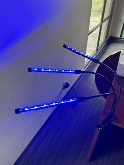 Three Light Desk Attachment For Extra And Mood Lighting 
