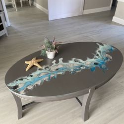 Oval Coffee Table 