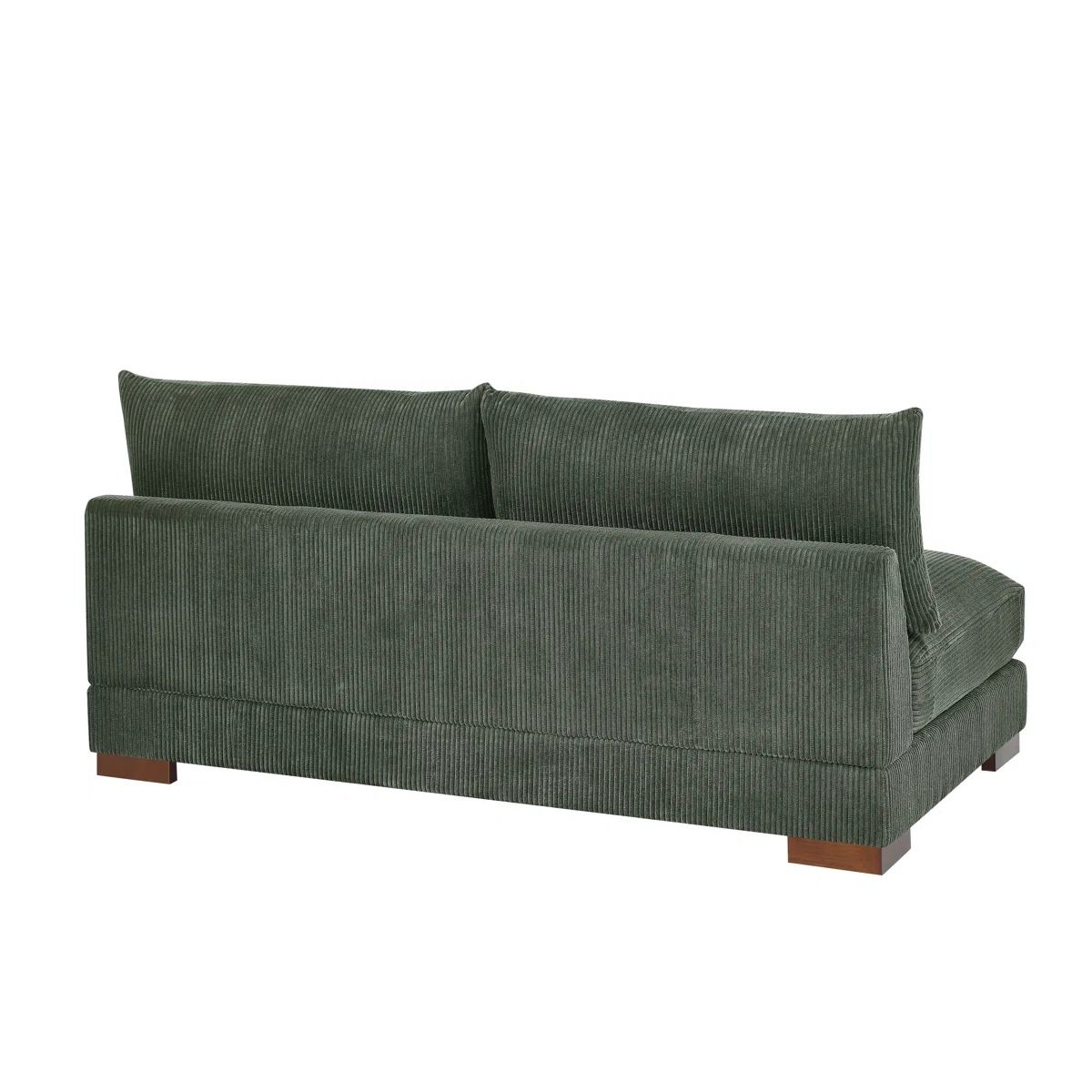 Brand New Corduroy Sofa in Green