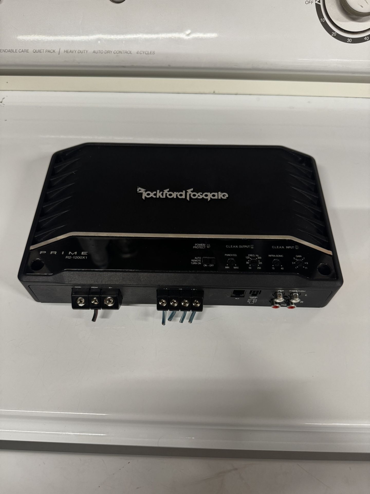 1200 Watt Rockford Fosgate Class D Sub Amplifier