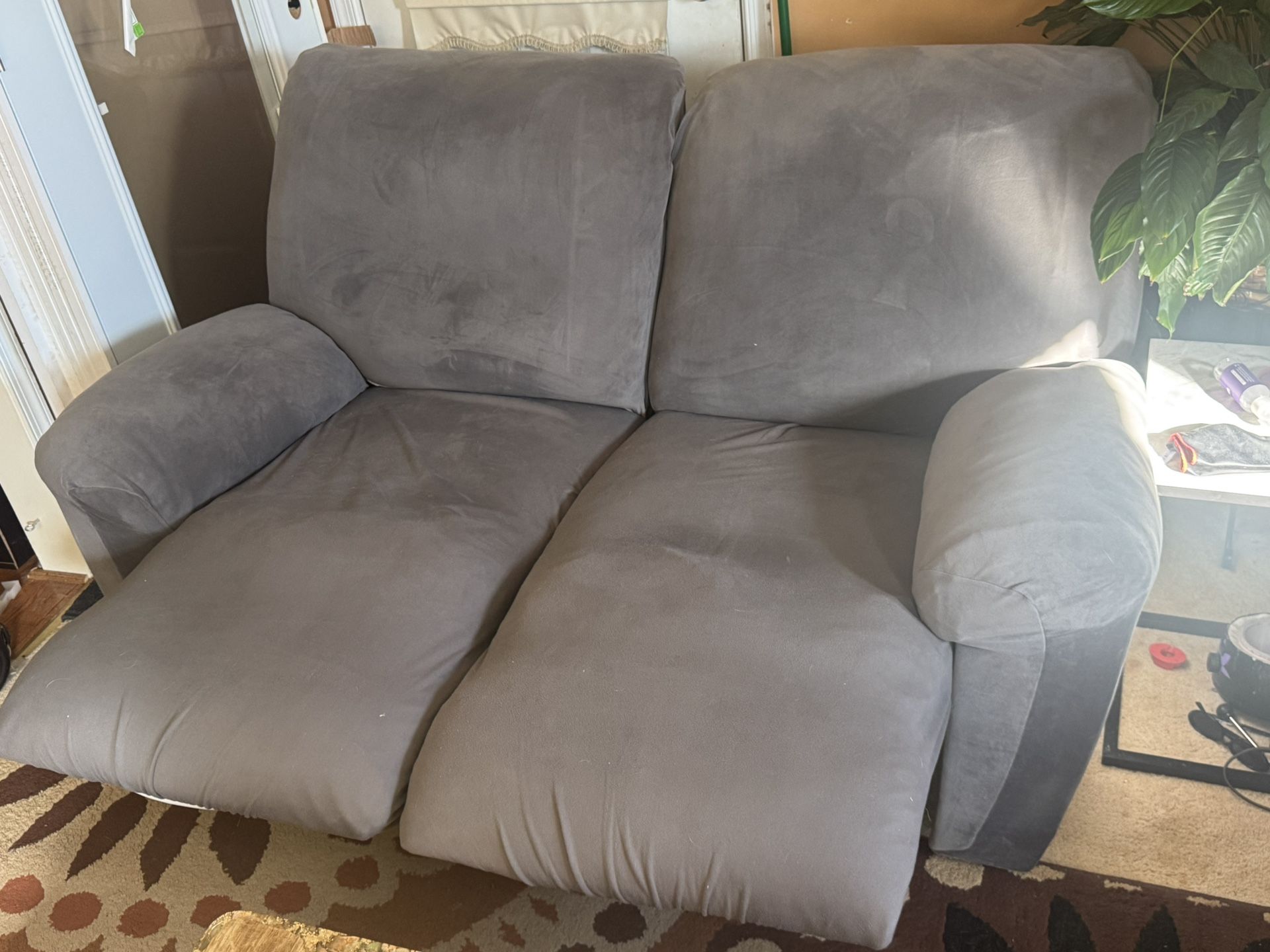 Free Double Reclining Loveseat