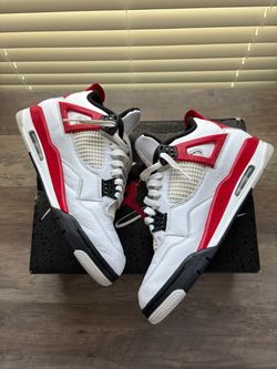 Jordan 4 Red Cement