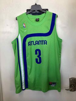 Vintage Nike Shareef Abdur-Rahim Atlanta Hawks #3 Jersey