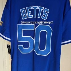 Men's Mookie Betts Dodgers Jerseys 