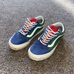 Multicolor Vans Women size 5